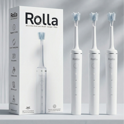 X3 Cepillo de Dientes Doble Rotaciones – Limpieza Óptima 